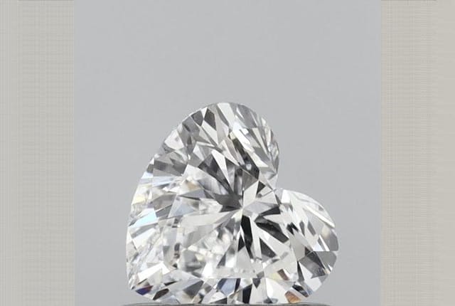 0.46 Carat Heart Lab Diamond