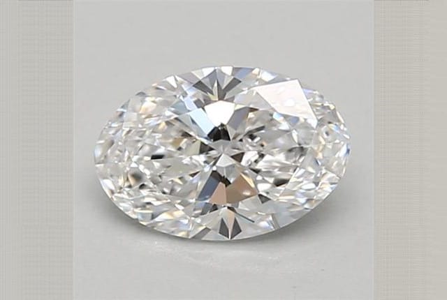0.57 Carat Oval Lab Diamond