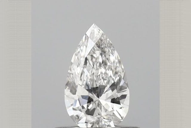 0.37 Carat Pear Lab Diamond