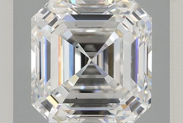 2.96 Carat Asscher Lab Diamond