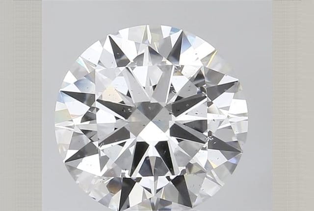 5.01 Carat Round Lab Diamond