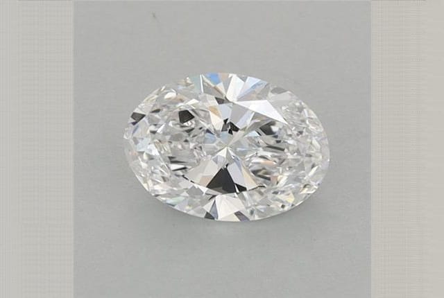 0.58 Carat Oval Lab Diamond