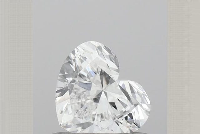 0.49 Carat Heart Lab Diamond