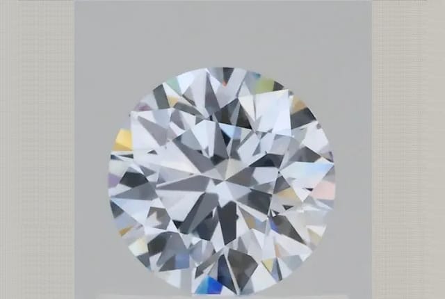 0.58 Carat Round Lab Diamond