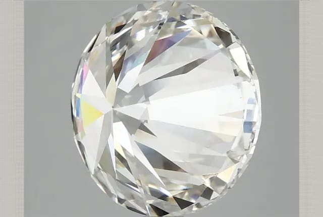 5.01 Carat Round Lab Diamond