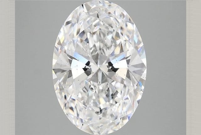 5.01 Carat Oval Lab Diamond