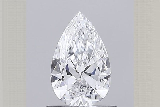 0.55 Carat Pear Lab Diamond