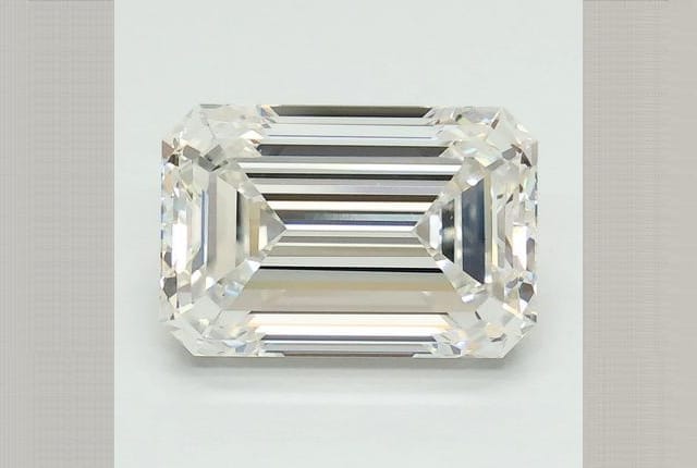 3.66 Carat Emerald Lab Diamond