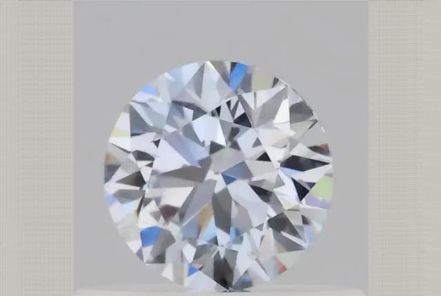 0.39 Carat Round Lab Diamond