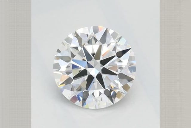 0.58 Carat Round Lab Diamond