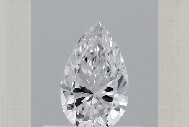 0.38 Carat Pear Lab Diamond