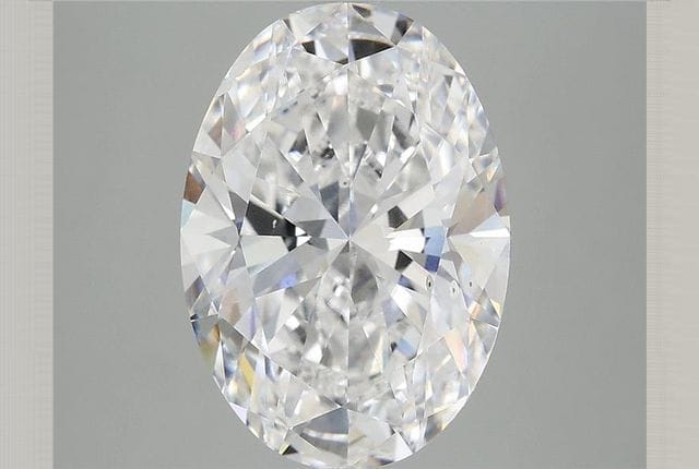5.01 Carat Oval Lab Diamond