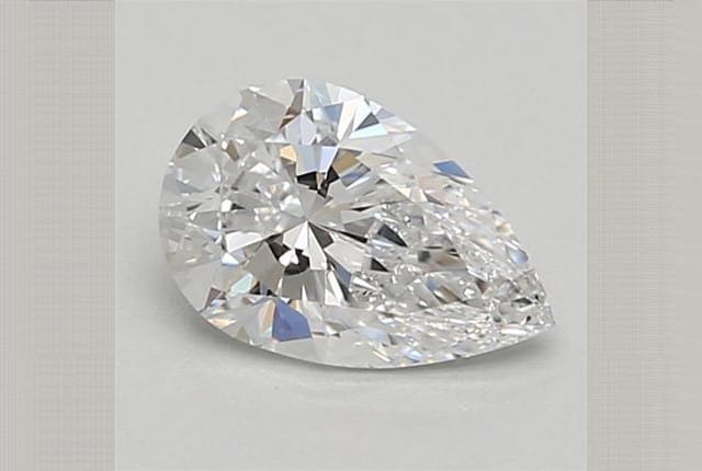 0.55 Carat Pear Lab Diamond