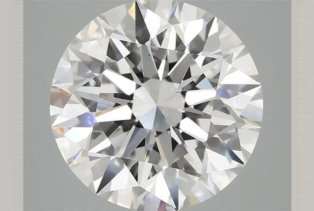 4.08 Carat Round Lab Diamond