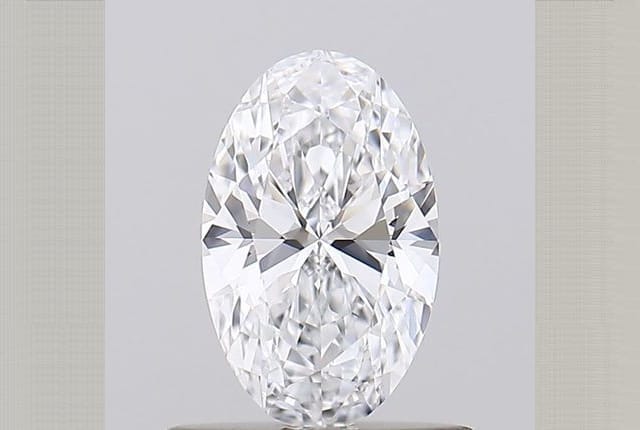 0.56 Carat Oval Lab Diamond