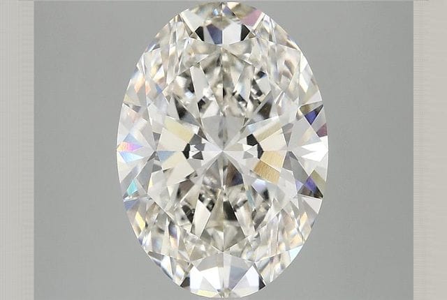 4.08 Carat Oval Lab Diamond