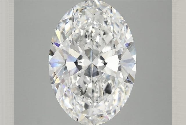 5.01 Carat Oval Lab Diamond