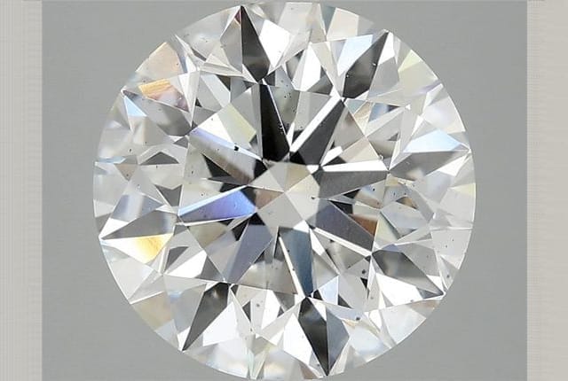 4.08 Carat Round Lab Diamond