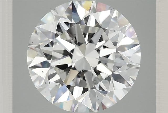 4.08 Carat Round Lab Diamond