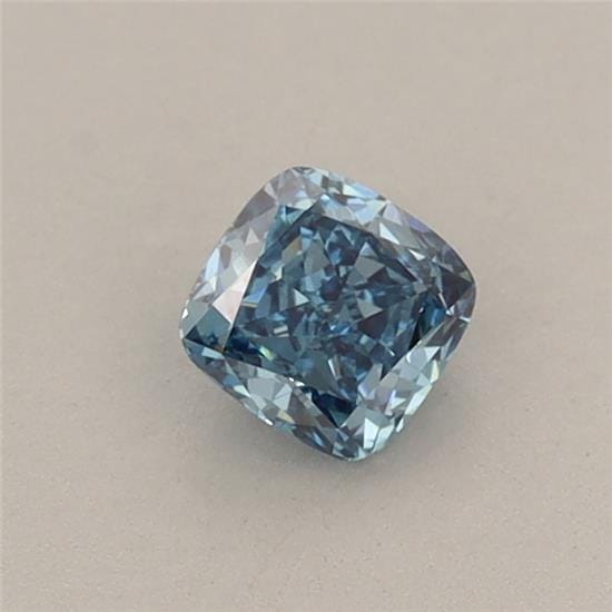 0.37 Carat Cushion Blue Lab Diamond