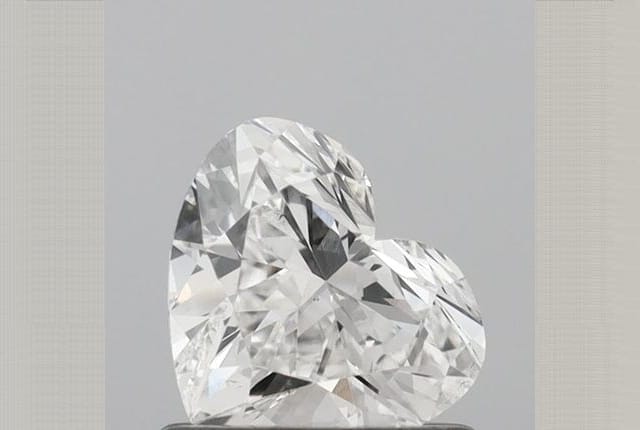 0.63 Carat Heart Lab Diamond