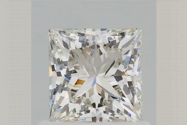 0.76 Carat Princess Lab Diamond