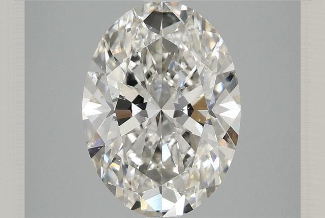 3.96 Carat Oval Lab Diamond