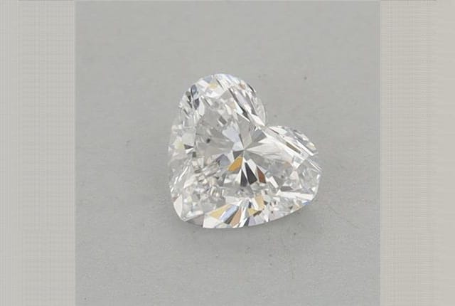 0.42 Carat Heart Lab Diamond