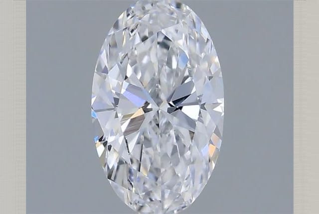0.19 Carat Oval Lab Diamond