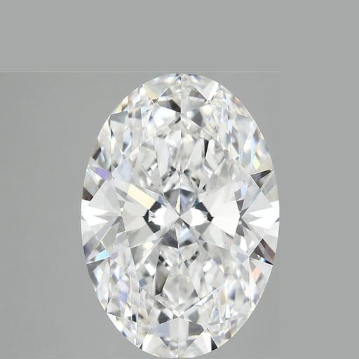 5.09 Carat Oval Lab Diamond