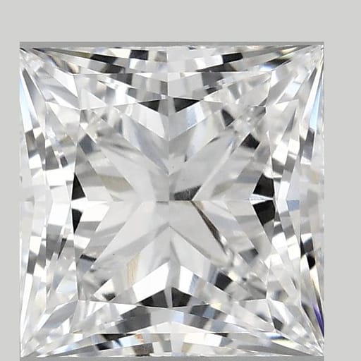 3.94 CTW Princess Lab Diamonds