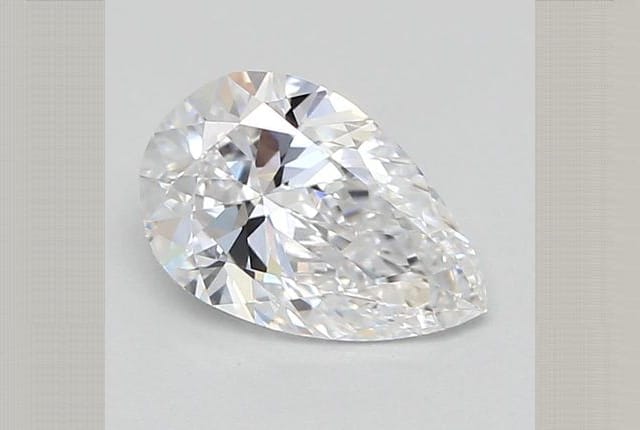 0.55 Carat Pear Lab Diamond