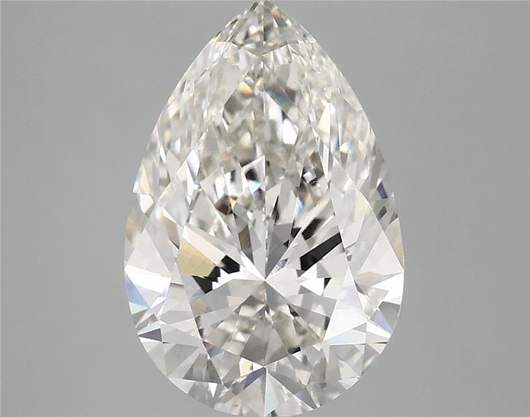 4.00 Carat Pear Lab Diamond