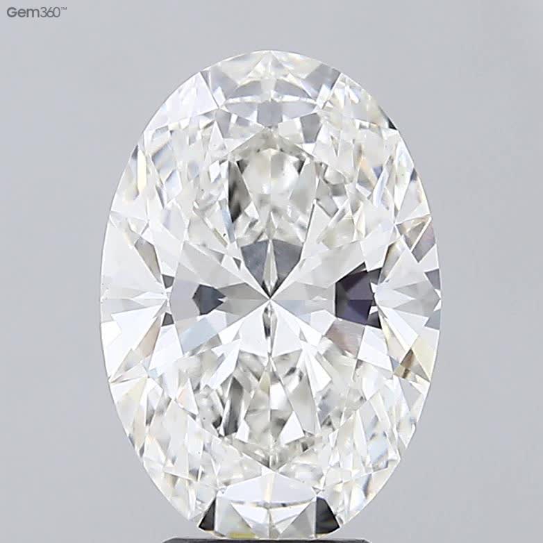 4.53 Carat Oval Lab Diamond