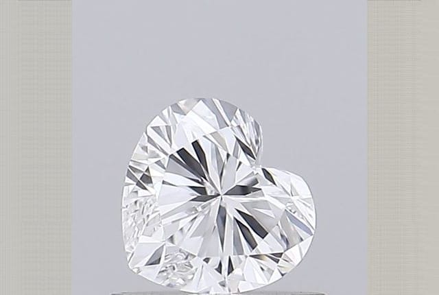 0.53 Carat Heart Lab Diamond