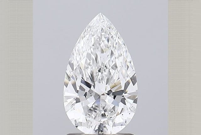 1.22 Carat Pear Lab Diamond