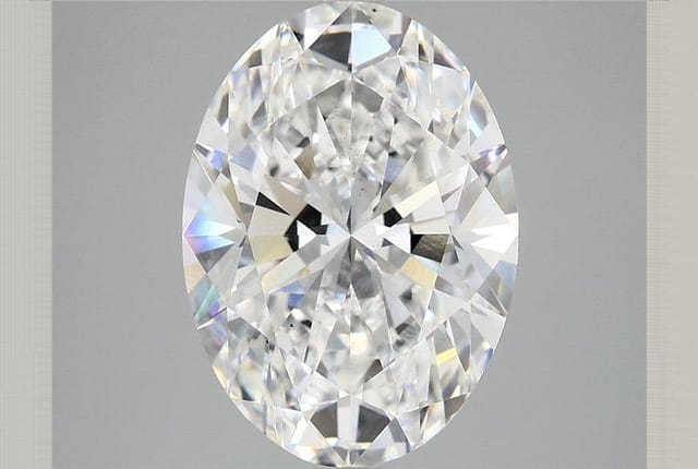 5.01 Carat Oval Lab Diamond