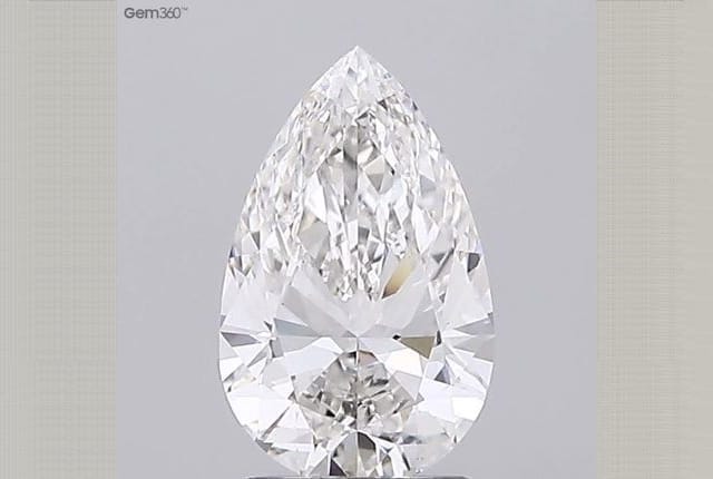 1.85 Carat Pear Lab Diamond
