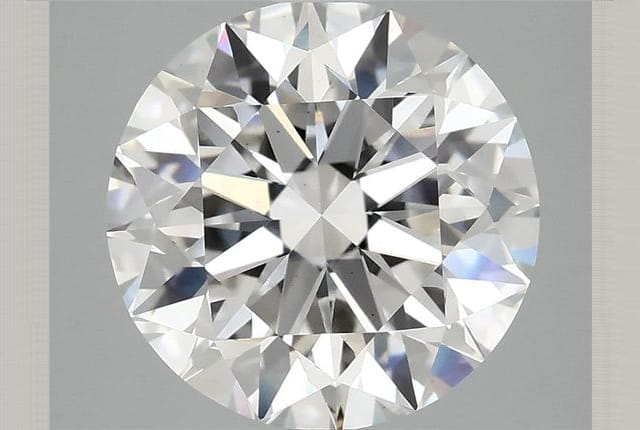 3.96 Carat Round Lab Diamond