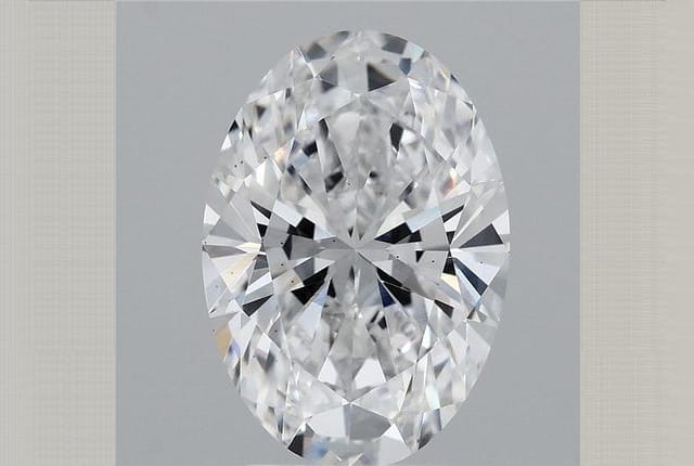 3.51 Carat Oval Lab Diamond