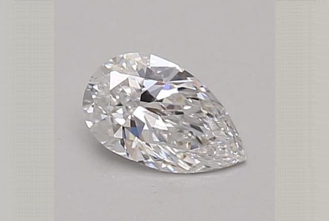 0.33 Carat Pear Lab Diamond