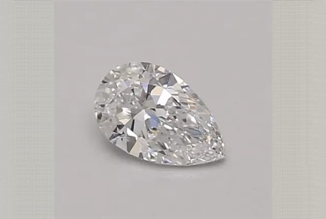0.32 Carat Pear Lab Diamond