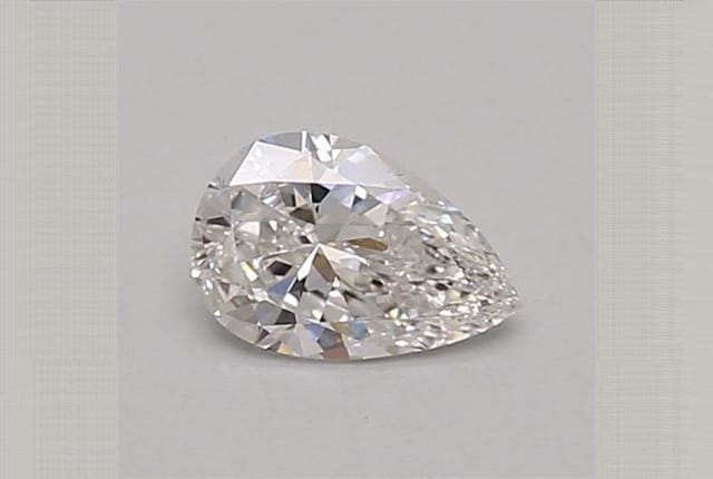 0.38 Carat Pear Lab Diamond