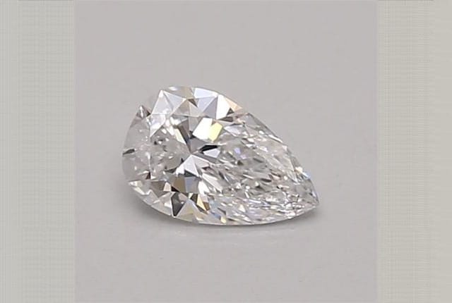 0.33 Carat Pear Lab Diamond
