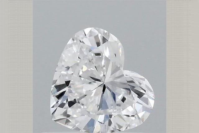 0.44 Carat Heart Lab Diamond