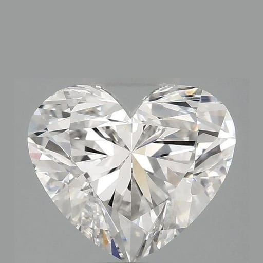 2.50 Carat Heart Lab Diamond