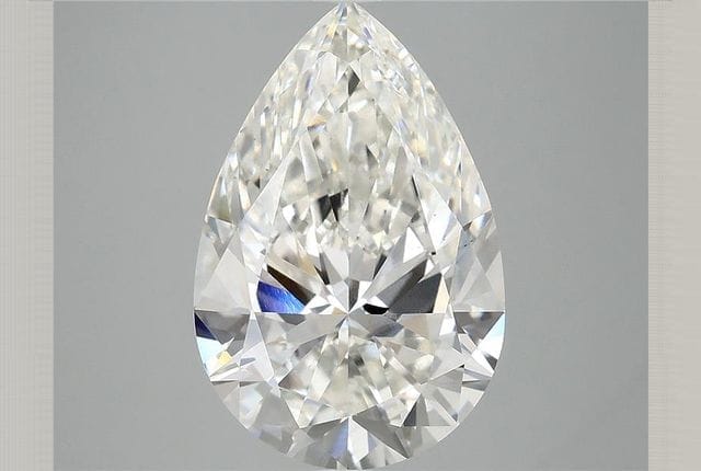 5.81 Carat Pear Lab Diamond