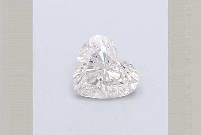 0.59 Carat Heart Lab Diamond