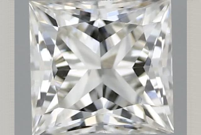 0.34 Carat Princess Lab Diamond