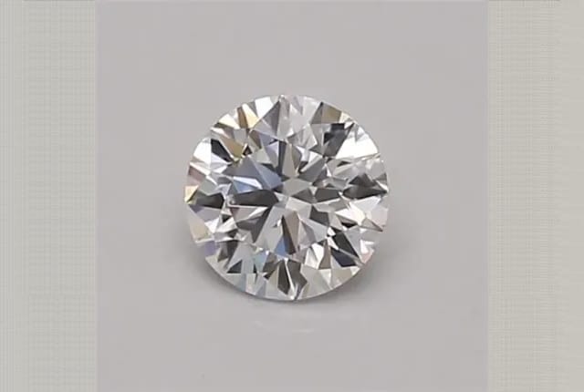 0.37 Carat Round Lab Diamond